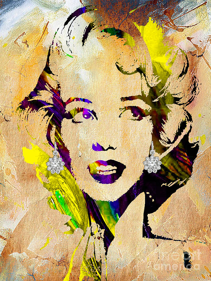 Marilyn Monroe Mixed Media - Marilyn Monroe Collection #31 by Marvin Blaine