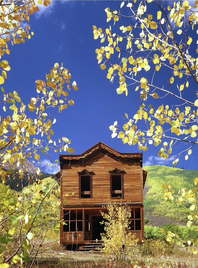 310430 V Aspen Gold and Ashcroft Hotel Photograph by Ed Cooper Photography