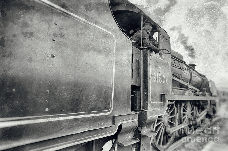31806 Mogul steam locomotive Photograph by Steev Stamford
