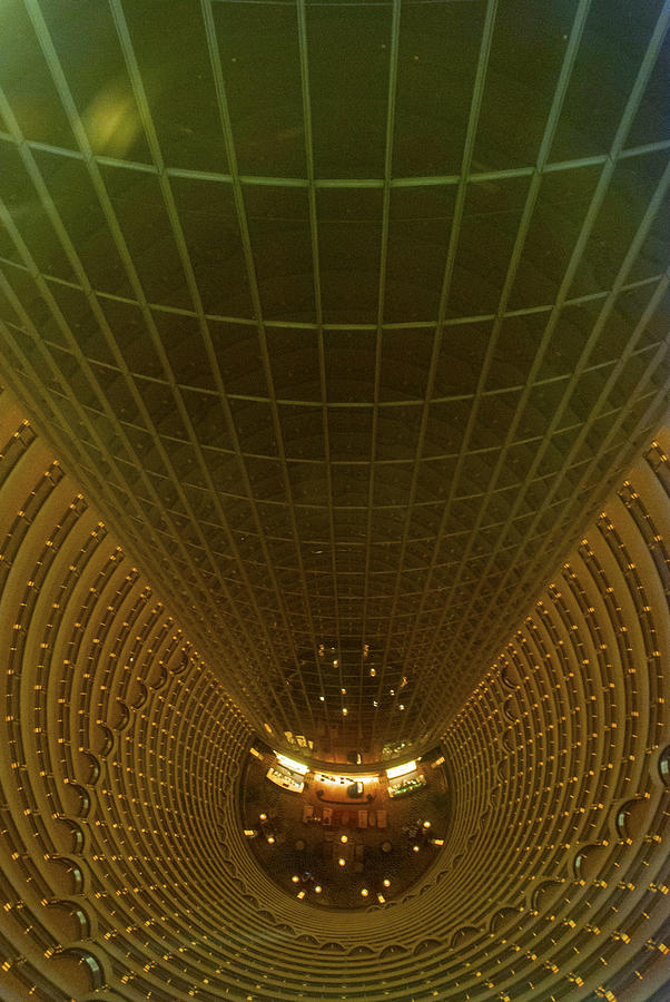 3193-Jin Mao Tower Interior Photograph by David Lange - Fine Art America