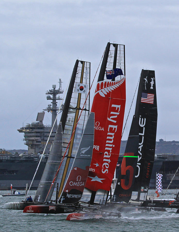 Americas Cup World Series #8 Photograph by Steven Lapkin