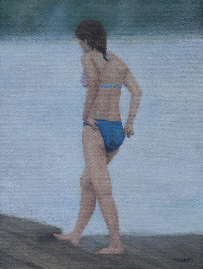 Beach Girl #32 Painting by Masami Iida