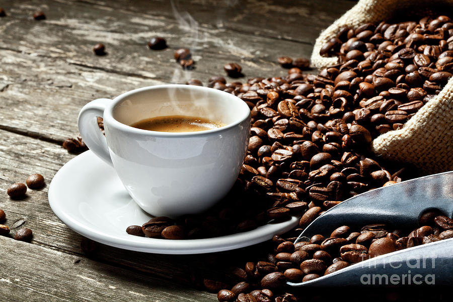 Espresso And Coffee Grain #32 Photograph by Gualtiero Boffi