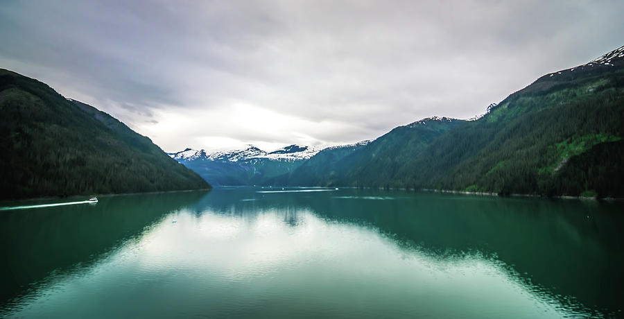 Glacier And Mountains Landscapes In Wild And Beautiful Alaska #32 Photograph by Alex Grichenko