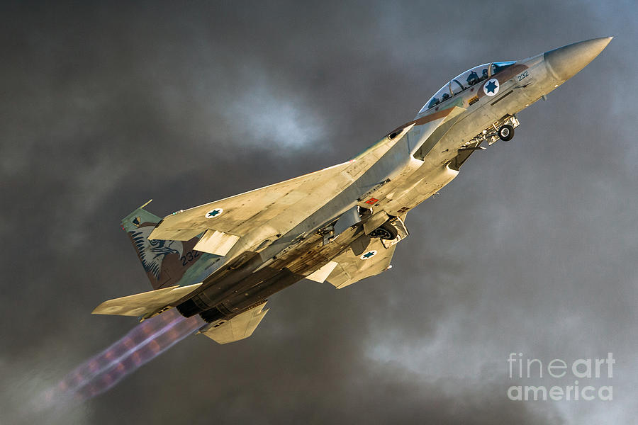 Israel Air Force F-15I Ra'am Photograph By Nir Ben-Yosef | Fine Art America