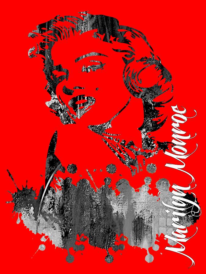 Marilyn Monroe Collection #33 Mixed Media by Marvin Blaine