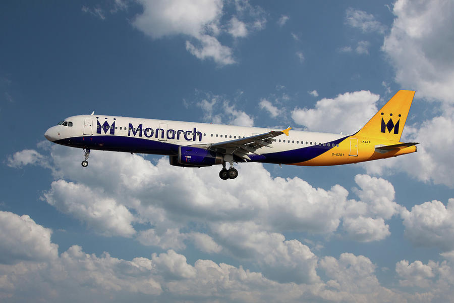 Monarch Photograph - Monarch Airbus A321-231 #32 by Smart Aviation