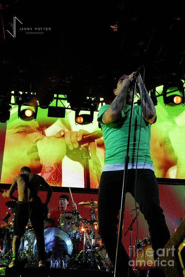 Red Hot Chili Peppers  #32 Photograph by Jenny Potter