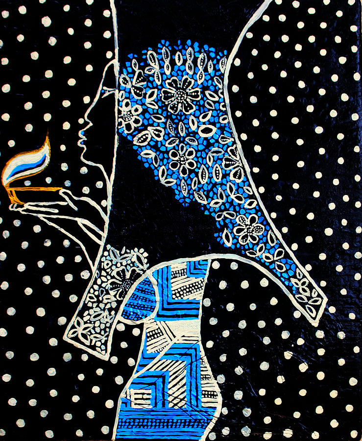 The Wise Virgin #32 Painting by Gloria Ssali