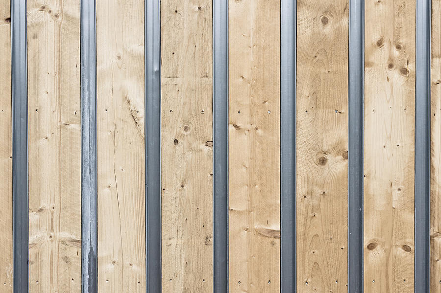 Pattern Photograph - Wooden background #32 by Tom Gowanlock