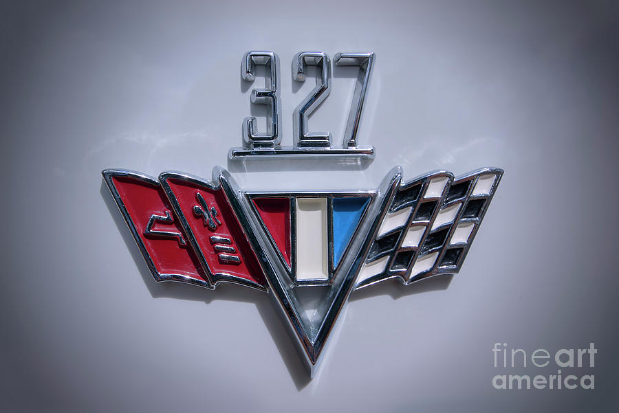 327 Chevy Photograph by Arttography LLC