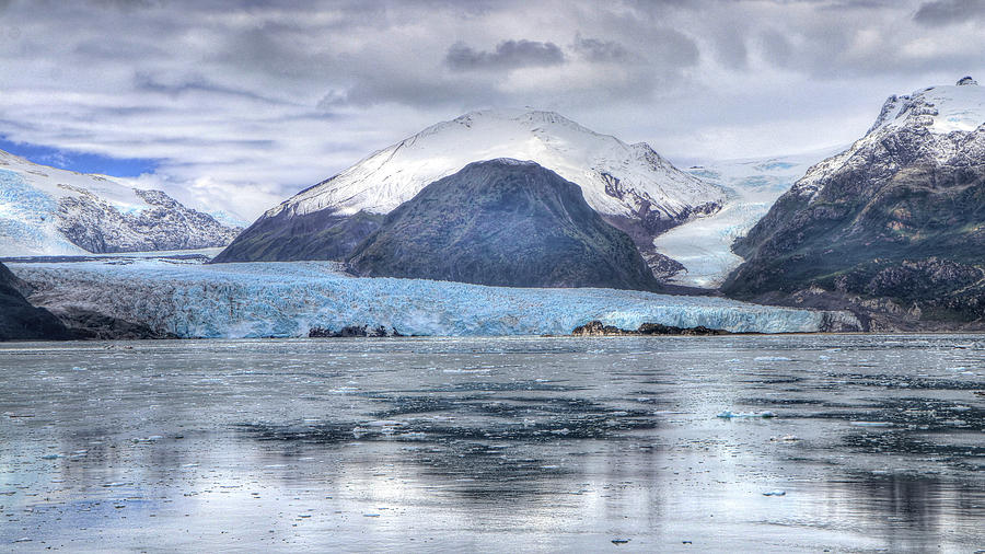 Amalia Glacier Chile #33 Photograph by Paul James Bannerman