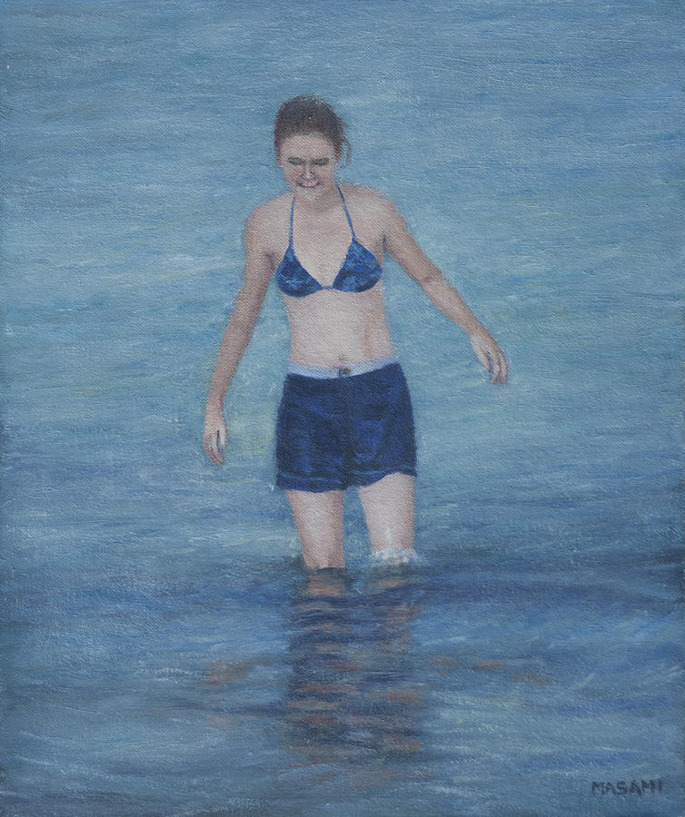 Beach Girl #33 Painting by Masami Iida