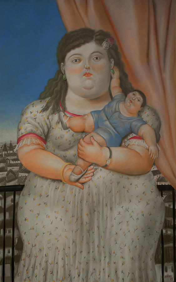 Bogota Museo Botero #33 Digital Art by Carol Ailles