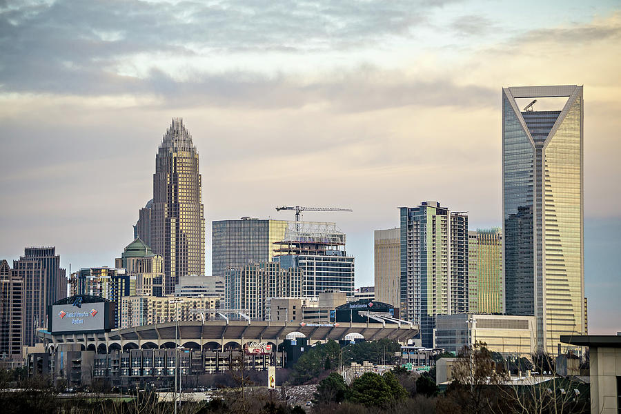 Charlotte North Carolina City Skyline And Street Scenes #33 Photograph by Alex Grichenko