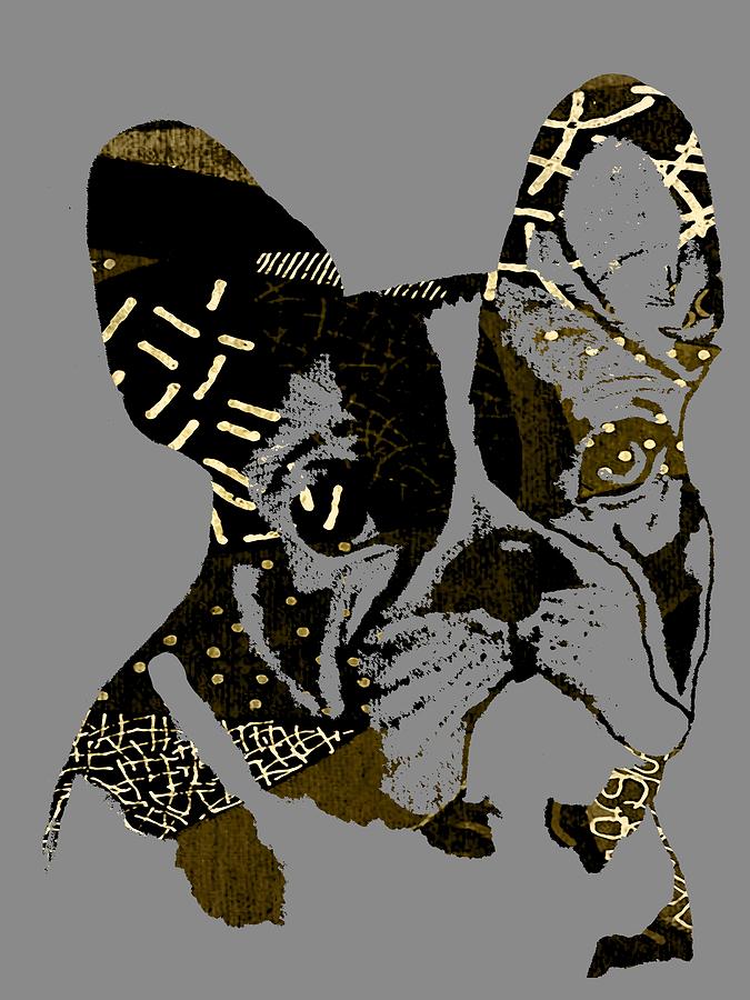 Cool Mixed Media - French Bulldog Collection #33 by Marvin Blaine