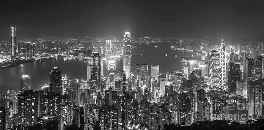 Hong Kong skyline #33 Photograph by Didier Marti