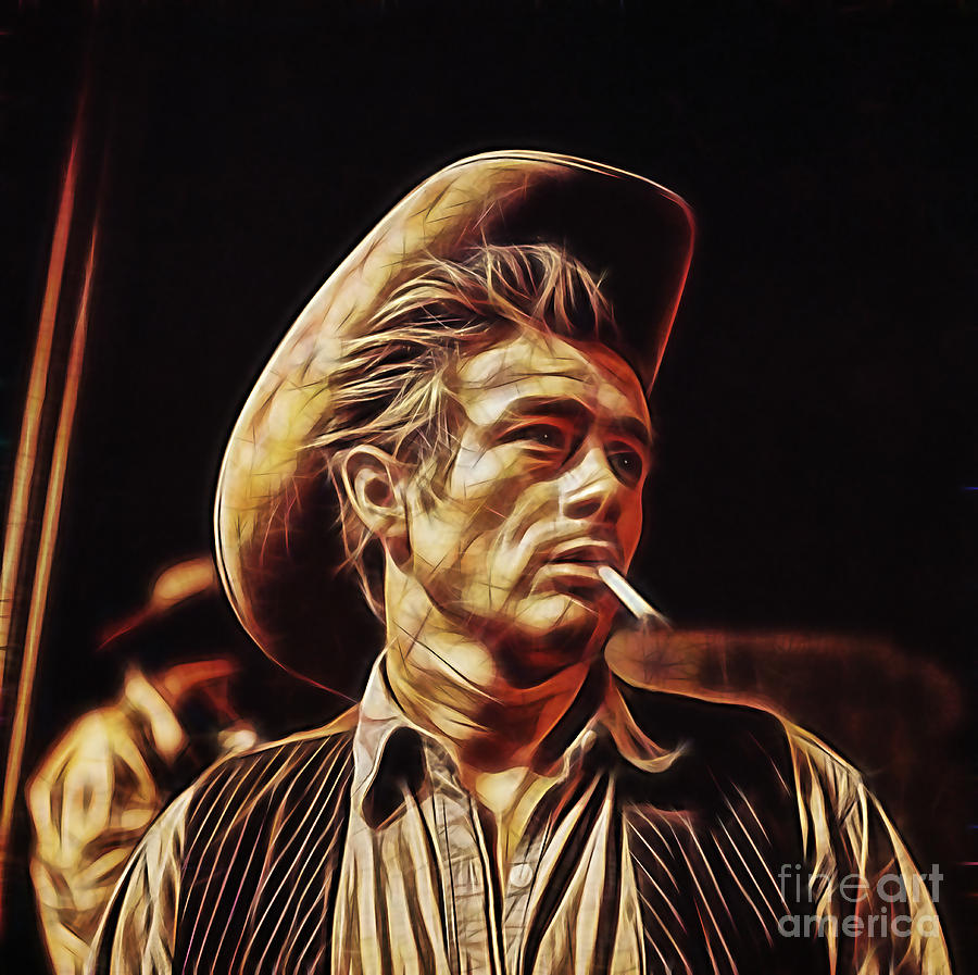 James Dean Mixed Media - James Dean Collection #33 by Marvin Blaine