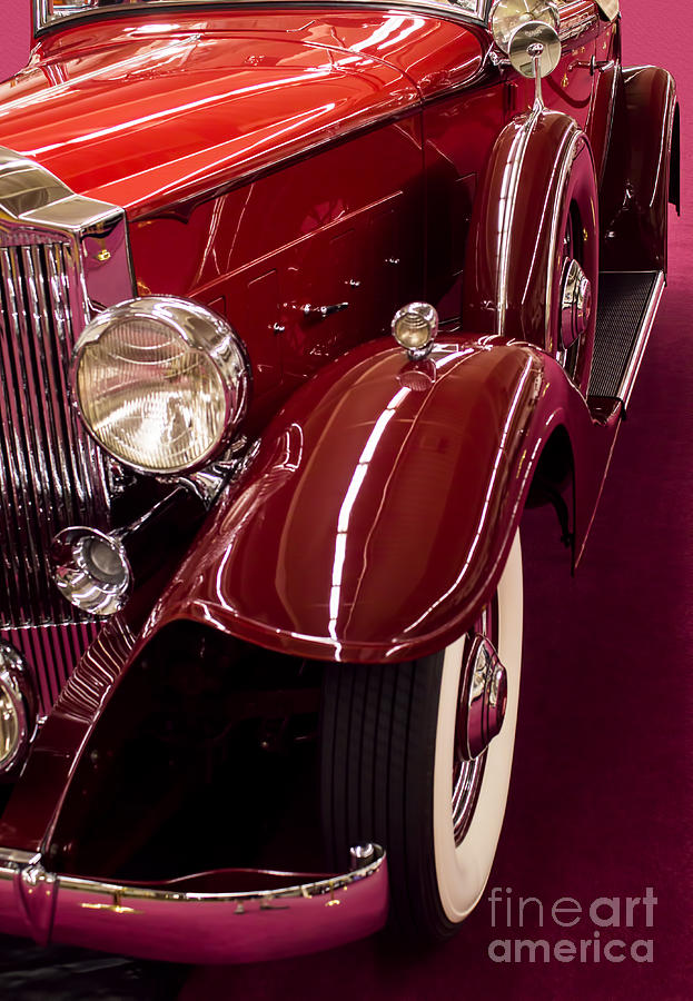33 Packard 1001 Coupe Roadster Photograph by Steven Parker