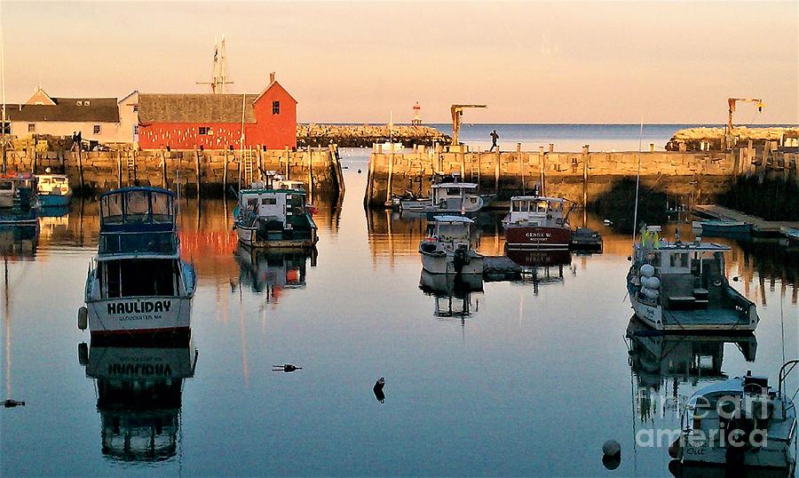 Rockport Harbor #33 Photograph by Donn Ingemie