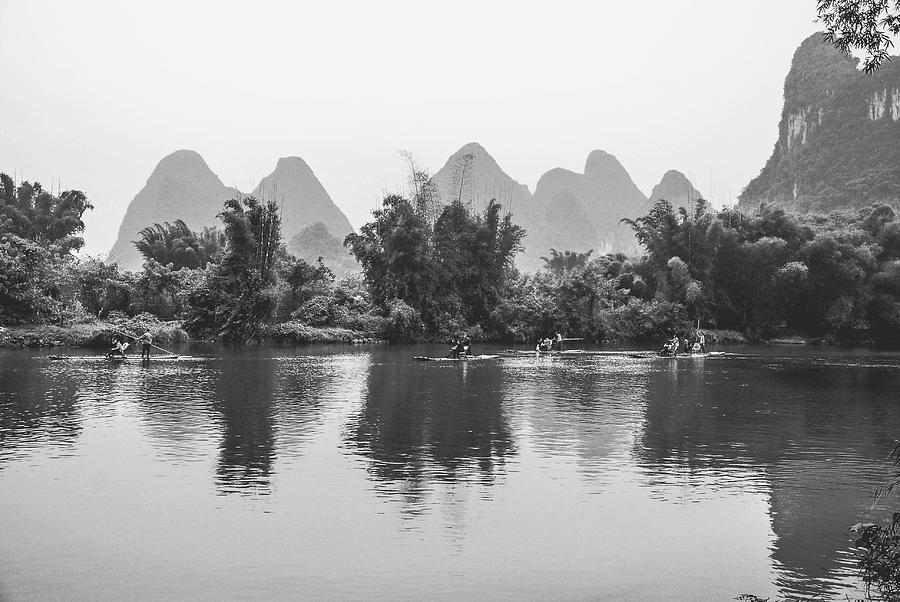 Yulong River scenery #33 Photograph by Carl Ning - Pixels