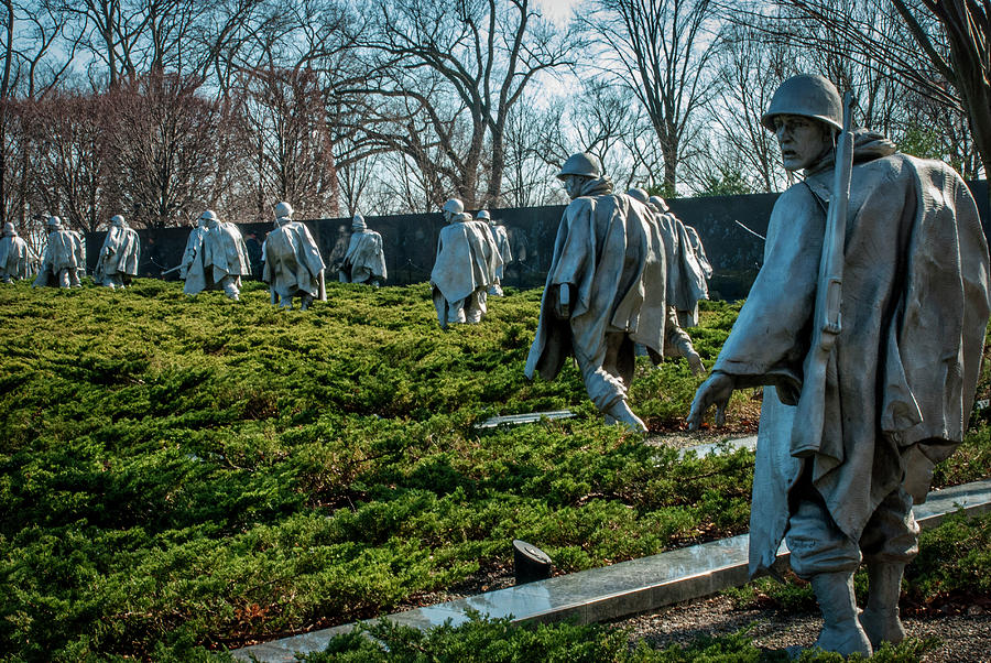 3333- Korean War Vets Memorial Photograph by David Lange - Fine Art America