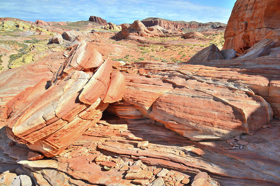 Colorful Sandstone in Valley of Fire #10 Photograph by Ray Mathis