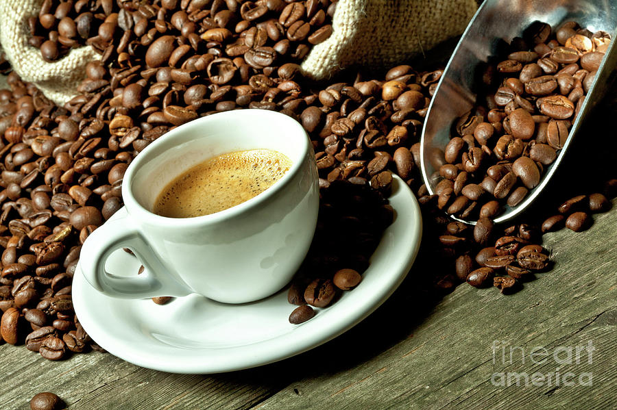 Espresso And Coffee Grain #34 Photograph by Gualtiero Boffi