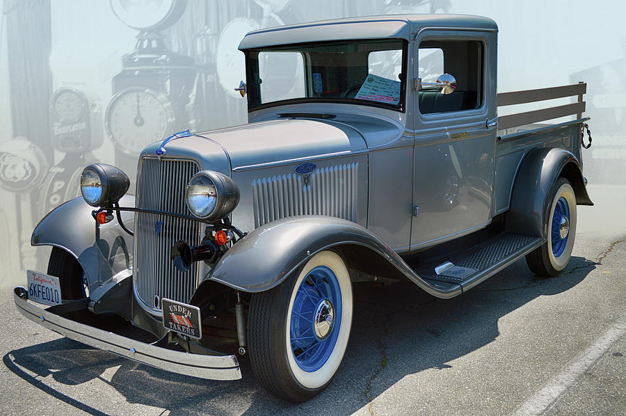 34 Ford Pickup Photograph by Bill Dutting