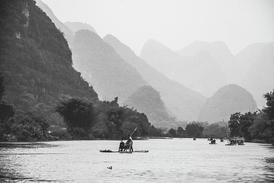 Yulong River scenery #34 Photograph by Carl Ning