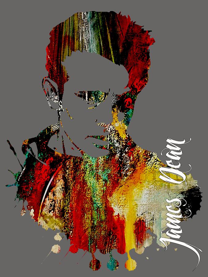 James Dean Mixed Media - James Dean Collection #35 by Marvin Blaine