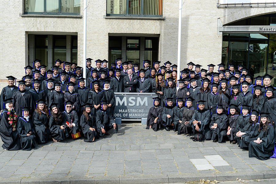 MSM Graduation Ceremony 2017 #35 Photograph by Maastricht School Of Management