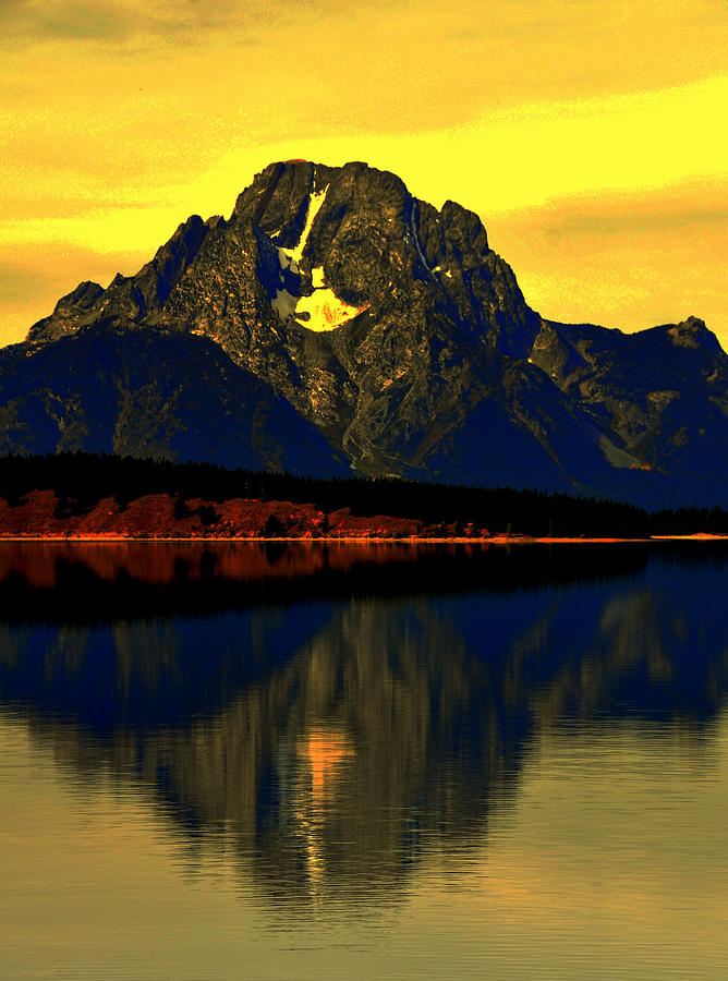Yellowstone Park #35 Digital Art by Aron Chervin