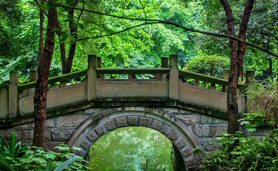 3596- Chengdu Bridge Photograph by David Lange - Fine Art America