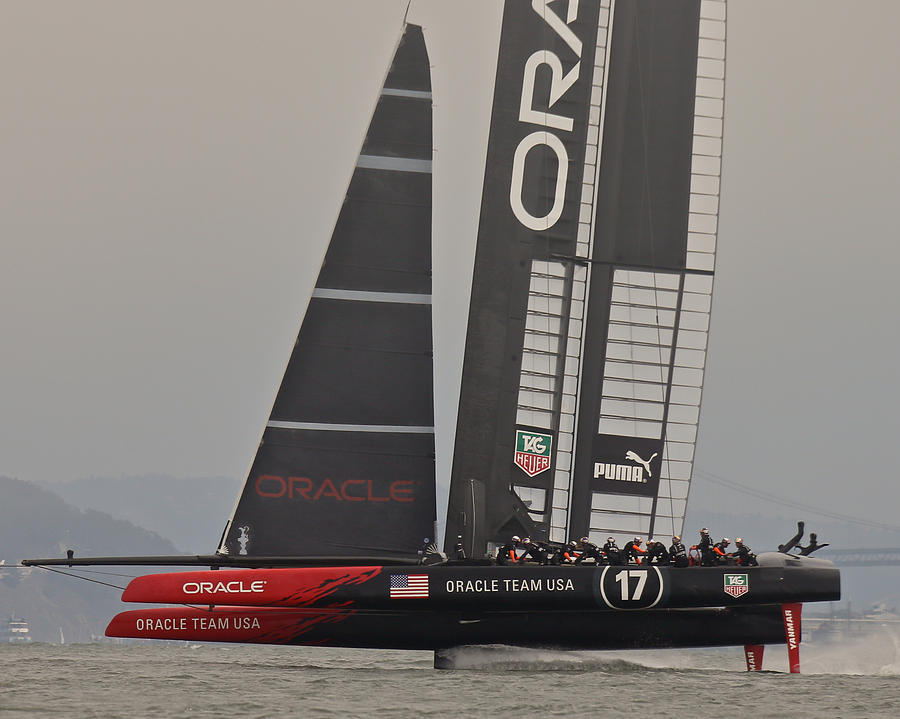 Americas Cup Oracle #35 Photograph by Steven Lapkin
