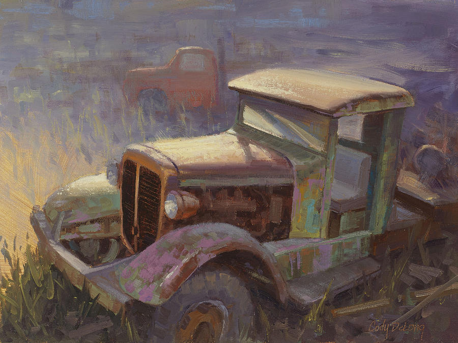 Truck Painting - 36 Corbitt 4x4 by Cody DeLong