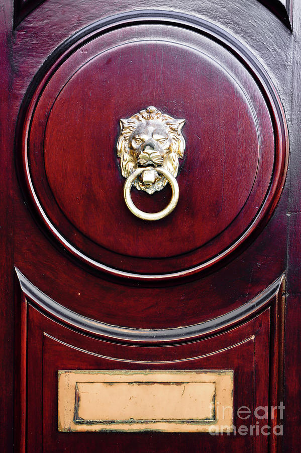 Door knocker #36 Photograph by Tom Gowanlock