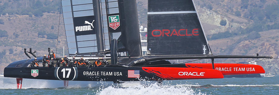 Americas Cup Oracle #37 Photograph by Steven Lapkin