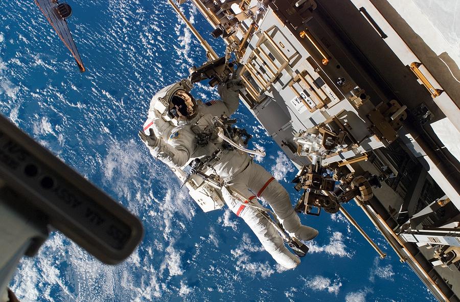 Astronaut at Work 4 Photograph by Steve Kearns