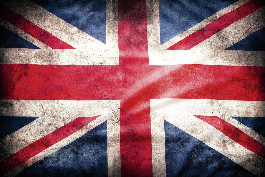 British flag 38 Digital Art by Les Cunliffe