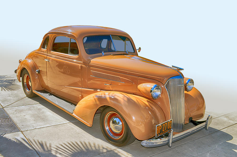 37 Chev Coupe Photograph by Bill Dutting