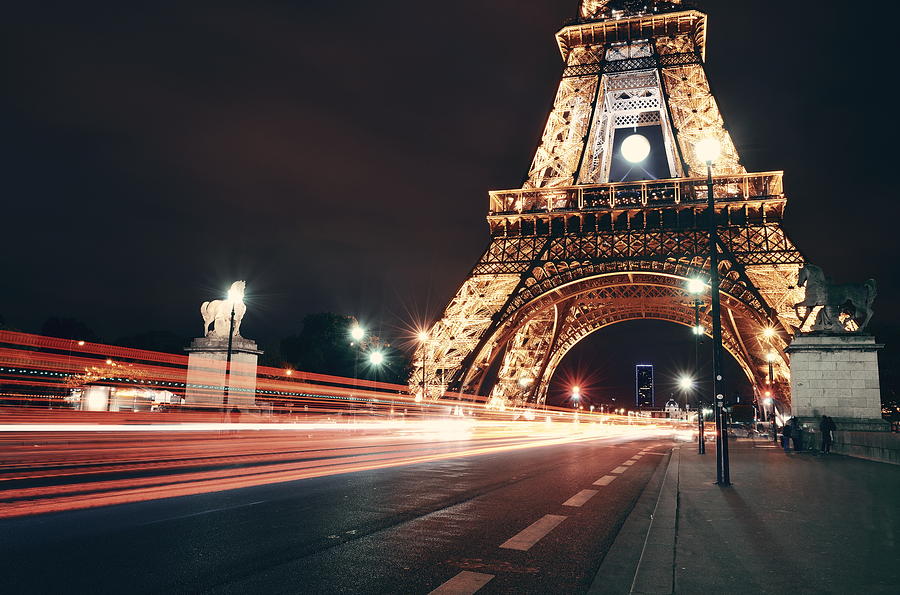 Eiffel Tower  #37 Photograph by Songquan Deng