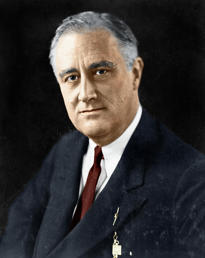 Franklin Delano Roosevelt #37 Photograph by Granger