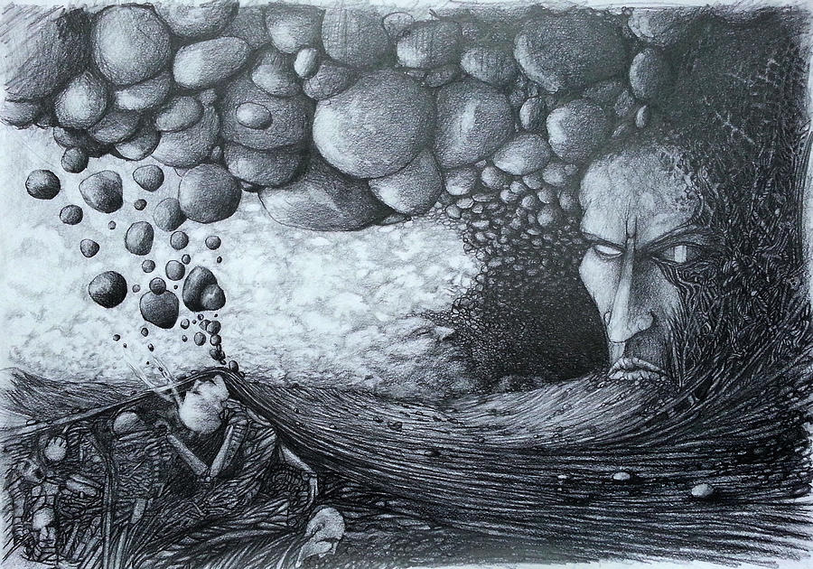 Mind Drawing - No Title #1 by Mariusz Zawadzki
