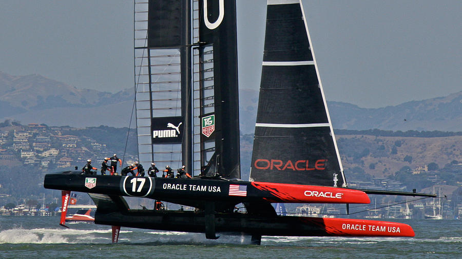 Americas Cup Oracle #38 Photograph by Steven Lapkin