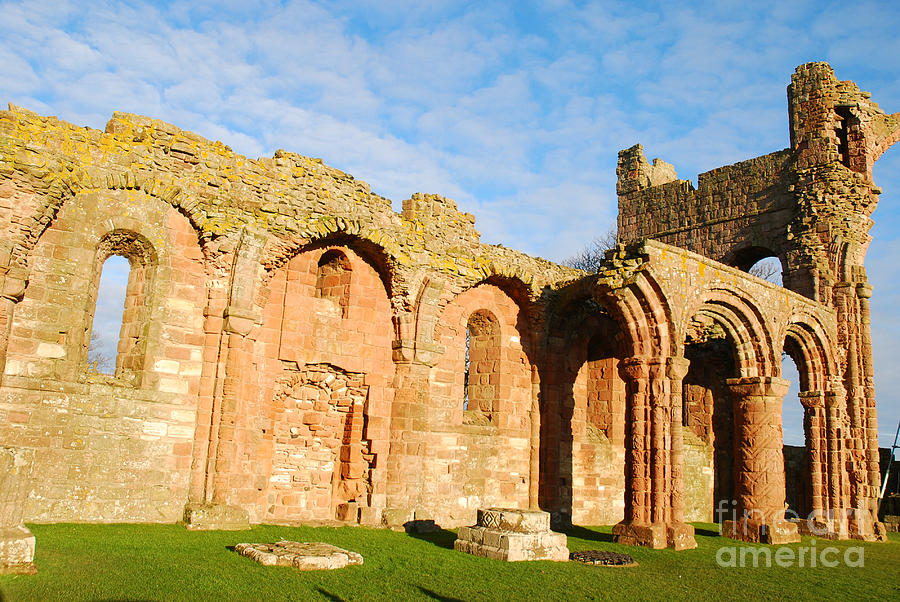 Castle Photograph - Lindisfarne Priory #38 by Kayme Clark