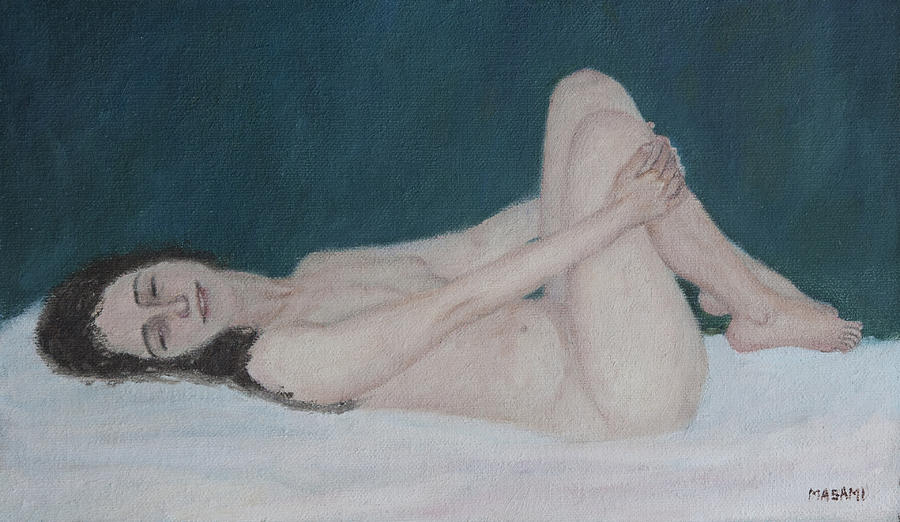 Nude Study #38 Painting by Masami Iida