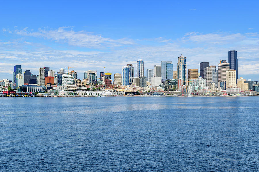 Seattle Photograph - Seattle Skyline #38 by Cityscape Photography