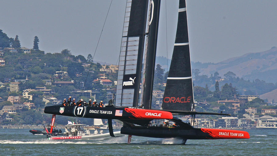 Americas Cup Oracle #39 Photograph by Steven Lapkin