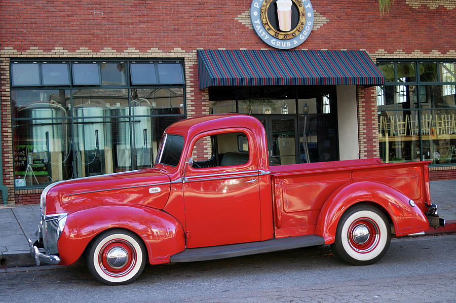 41 Ford pickup Photograph by Bill Dutting
